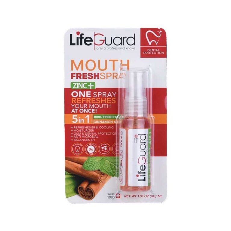 خوشبوکننده دهان با طعم دارچین و نعناع لایف گارد