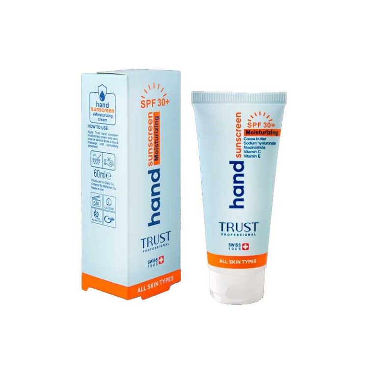 کرم تخصصی دست ضدآفتاب و آبرسان +SPF30 بی‌رنگ تراست