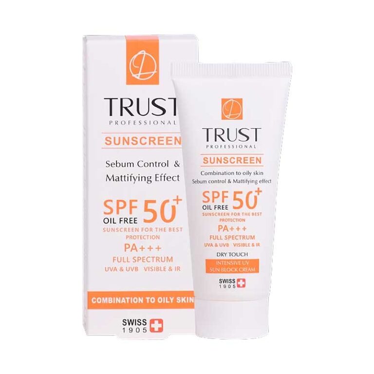 کرم ضد آفتاب و کنترل چربی پوست مختلط تا چرب